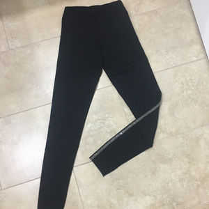 Zara leggings with shimmery trim